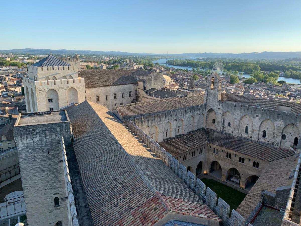 Face Au Palais Des Papes Appartement Avignon Buitenkant foto